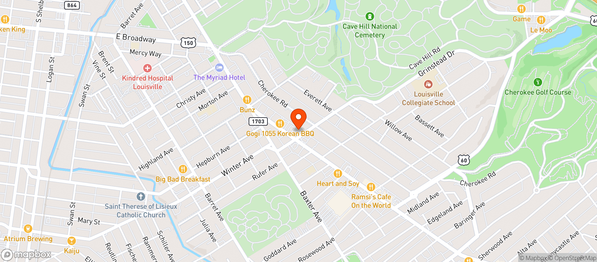 Map showing Fat Lamb