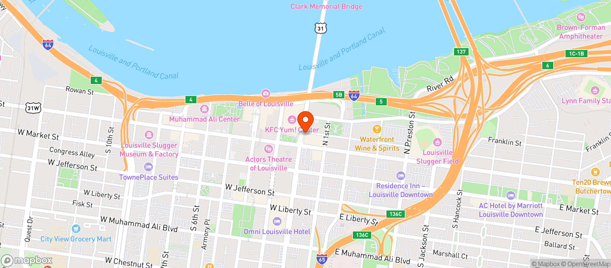 Map showing Troll Pub Under The Bridge