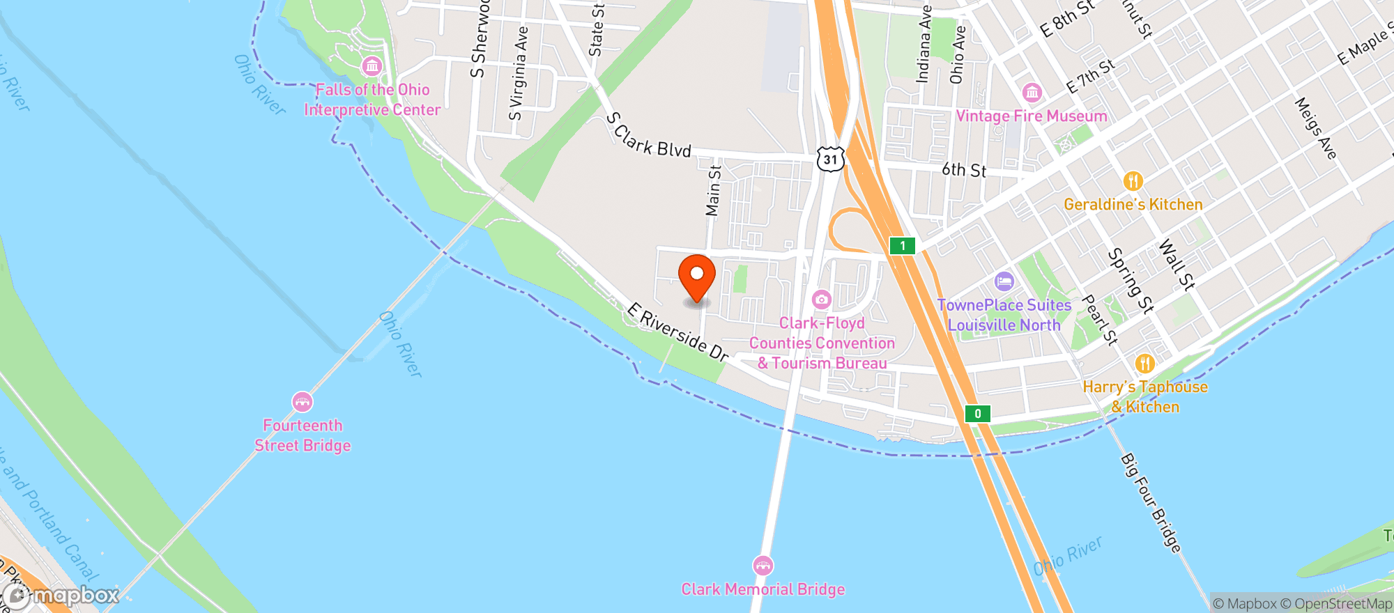 Map showing Nonstop Smokers Paradise Llc