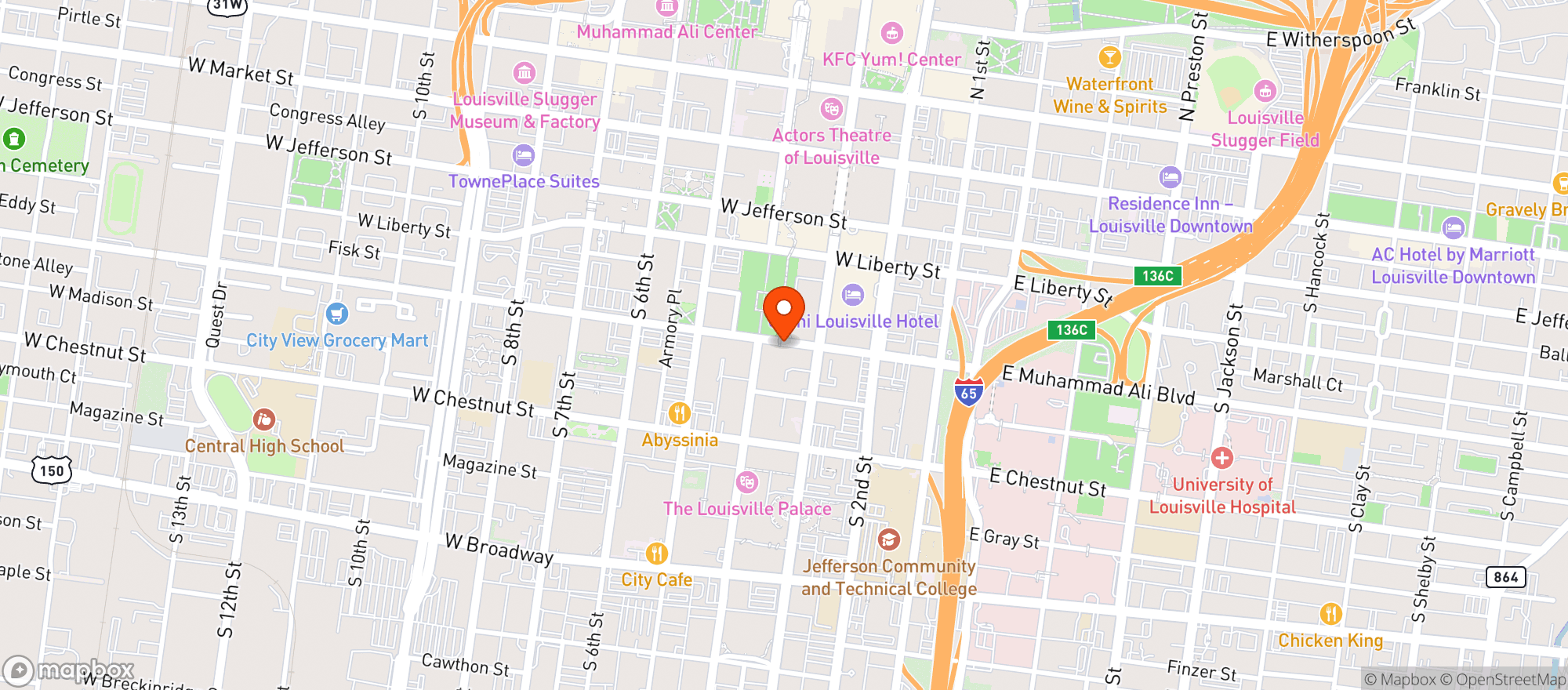 Map showing Cvs Pharmacy
