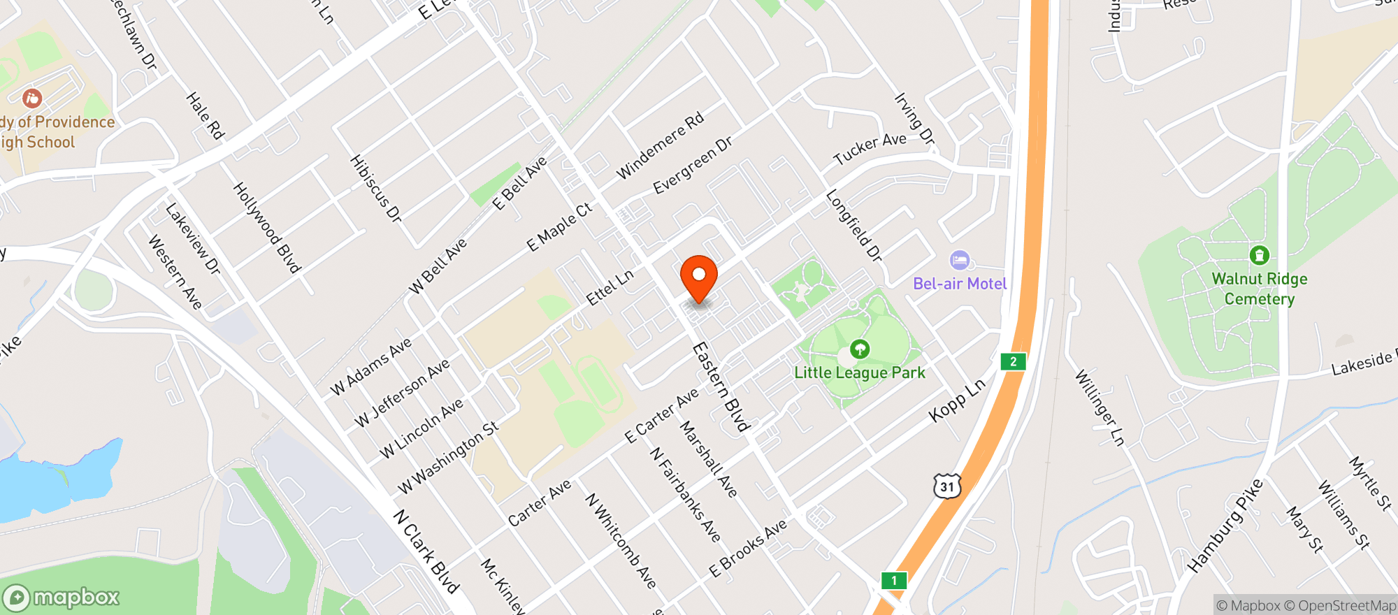 Map showing Circle K #4702224