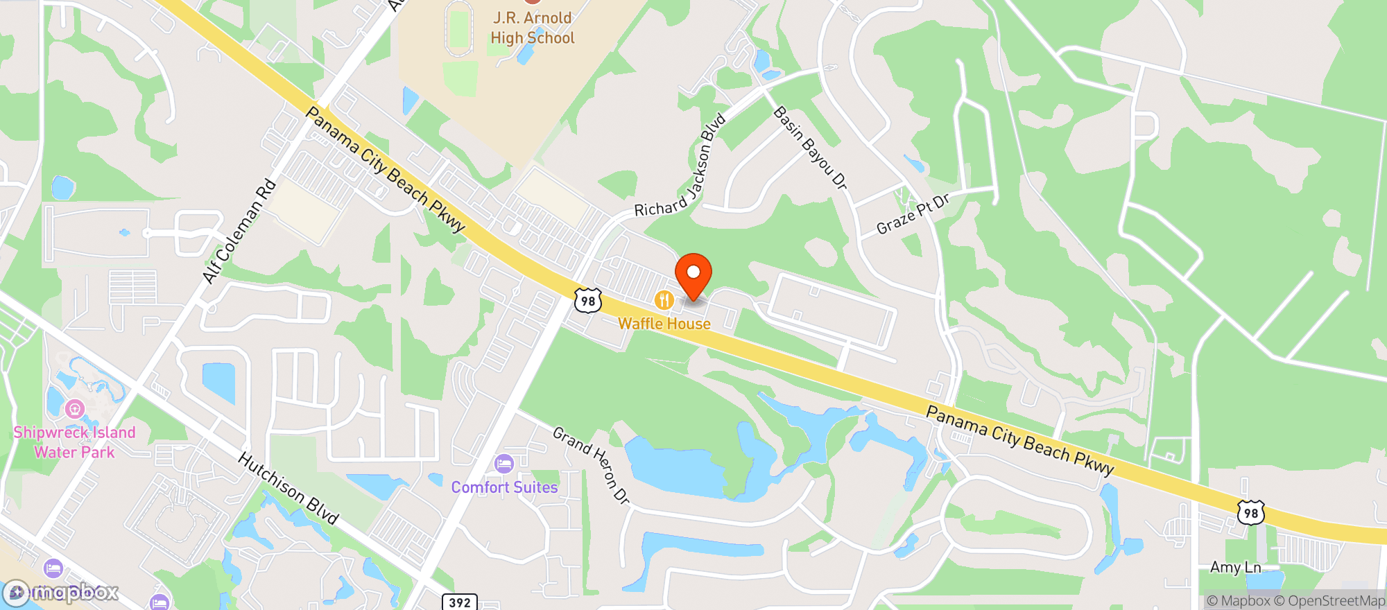 Map showing Ami 59 Food Mart