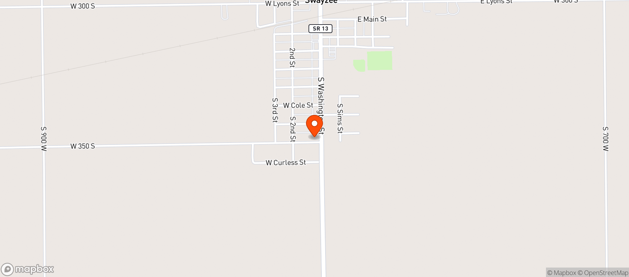 Map showing Lo Bobs
