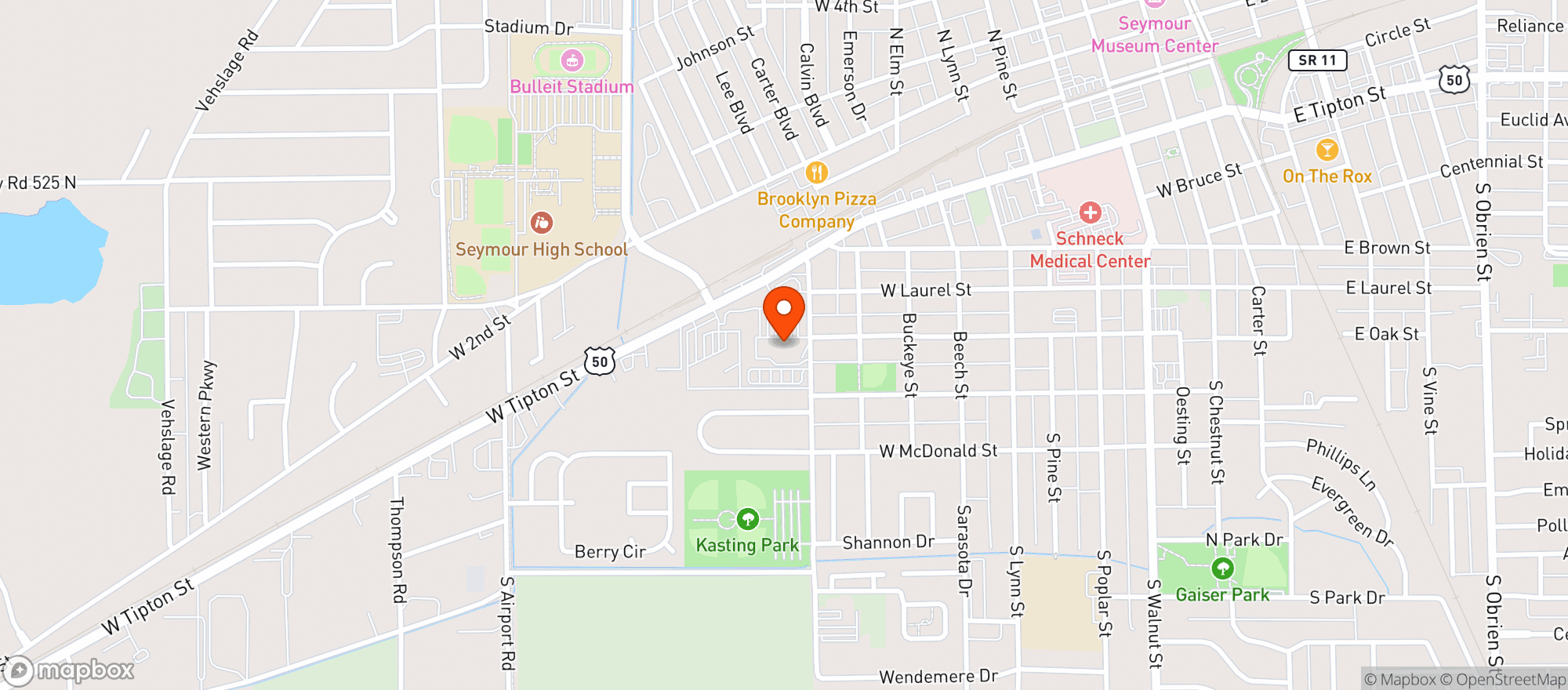 Map showing Cork Liquors #14
