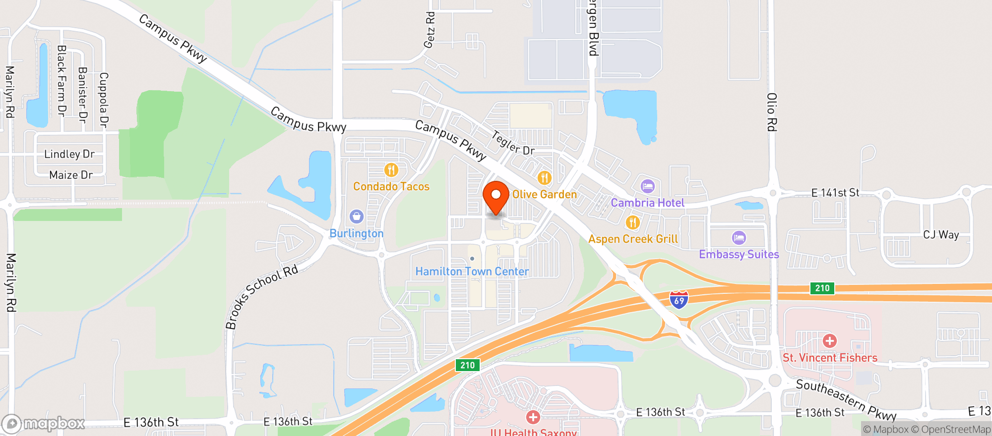 Map showing Total Wine & More