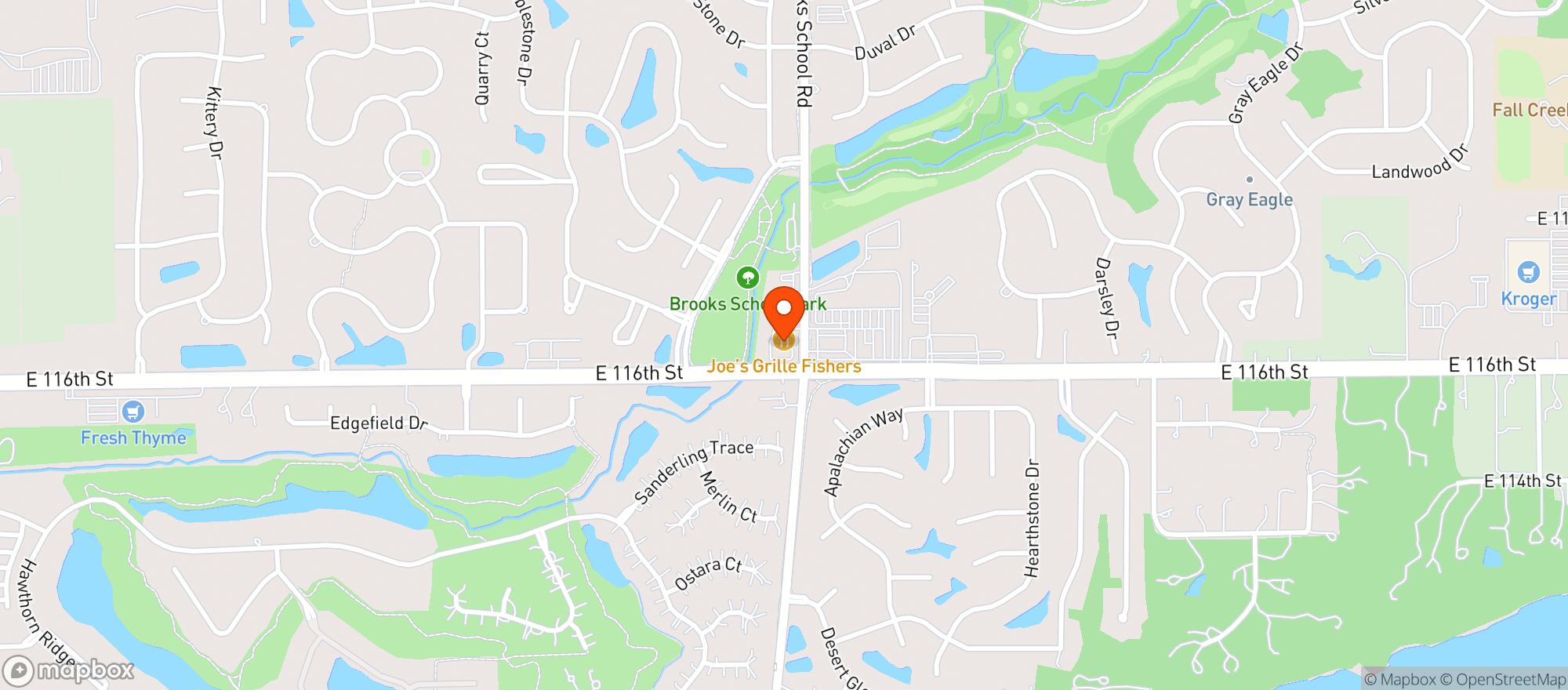 Map showing Indy Liquors>pb