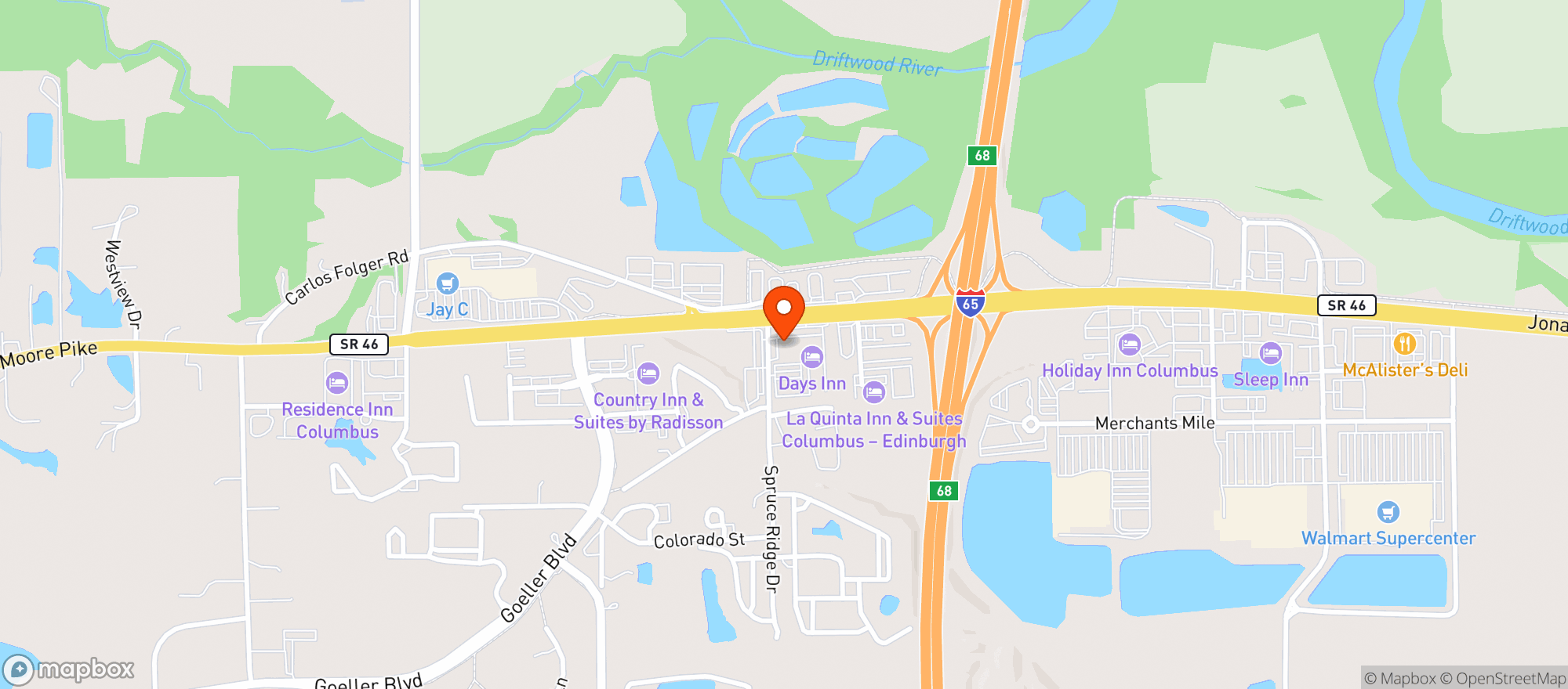 Map showing Awoke, LLC