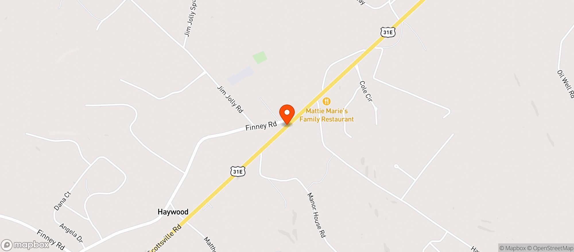 Map showing Lake Way Liquor