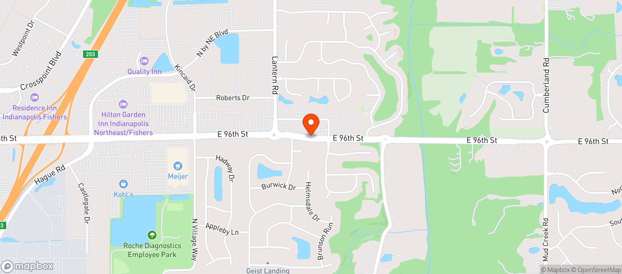 Map showing Gnc