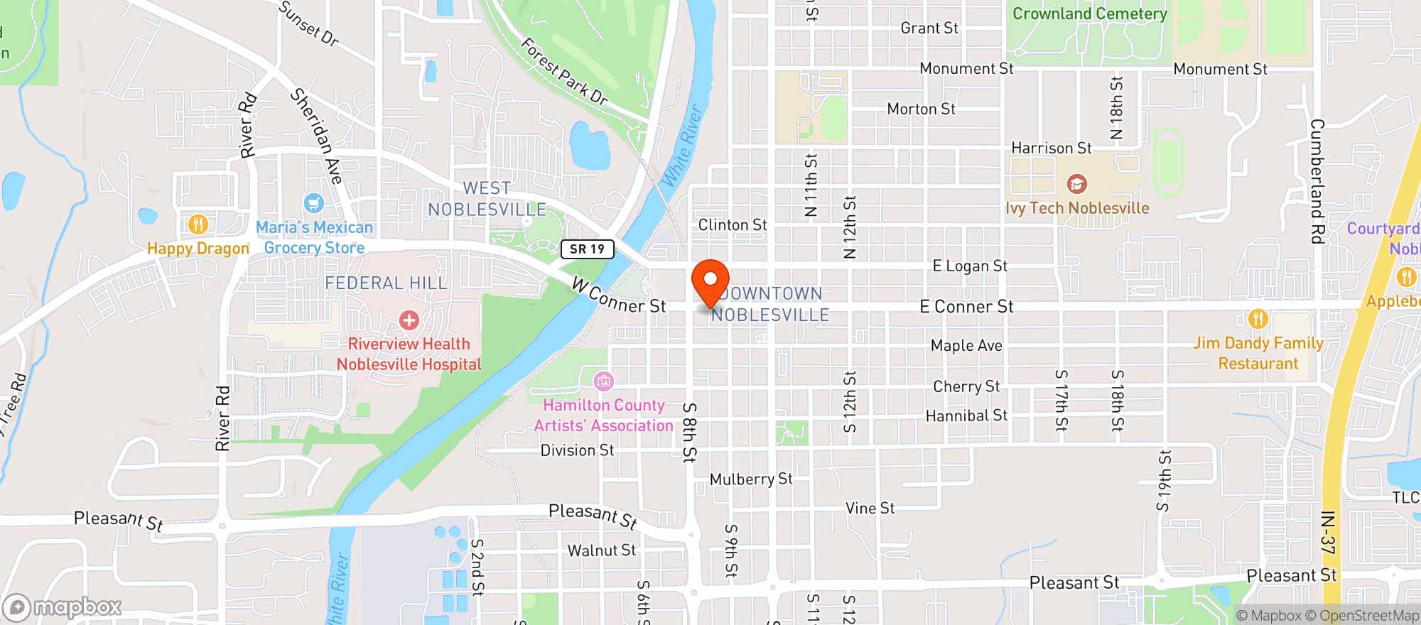 Map showing Bar Ellis