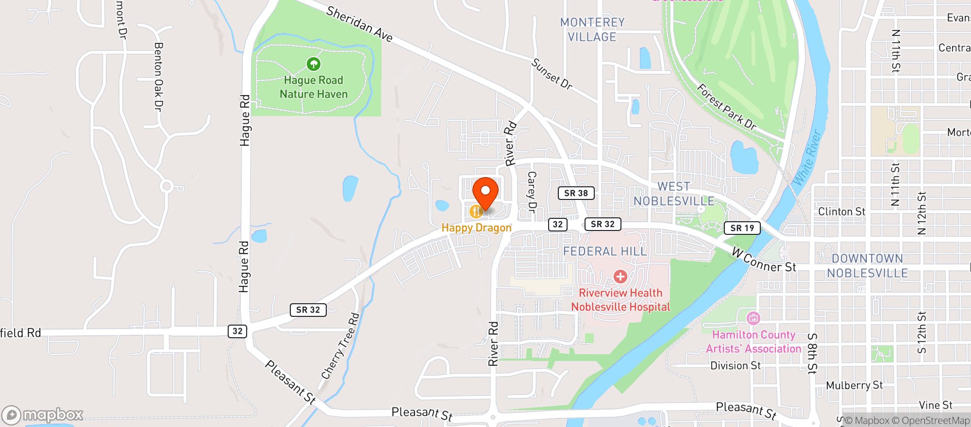 Map showing Crown Liquors #13