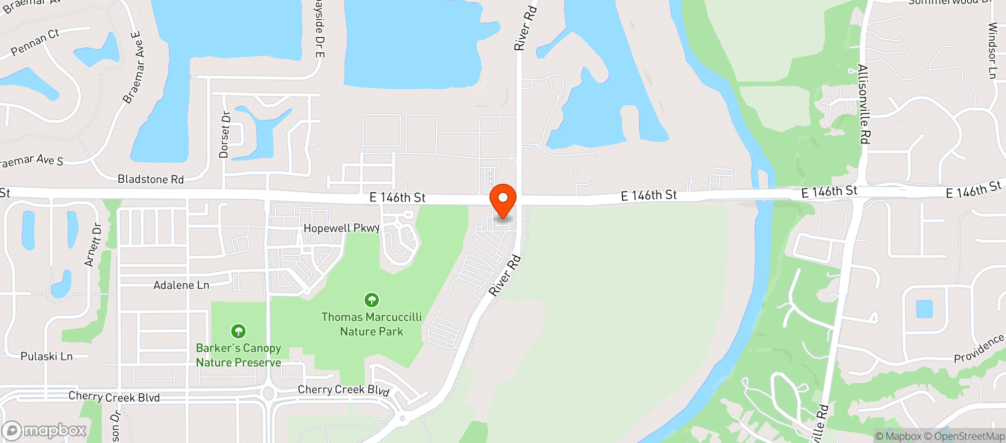 Map showing Getgo #7549