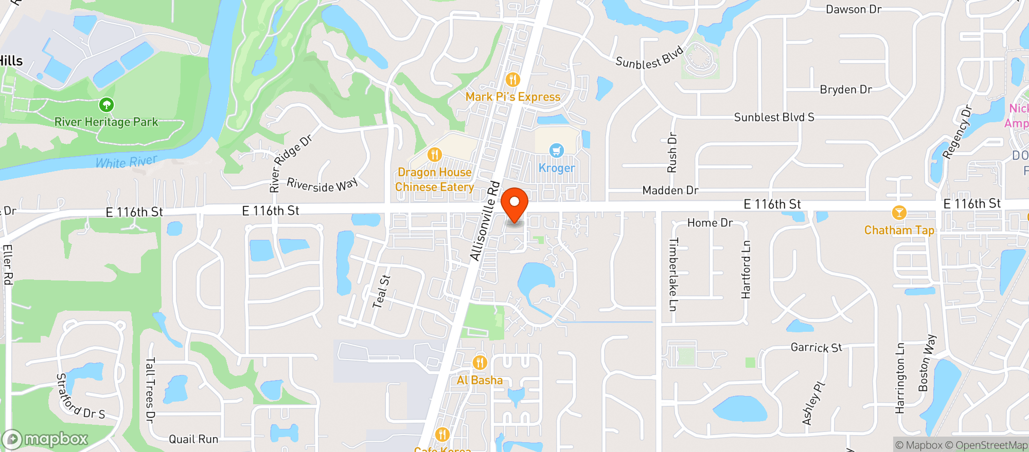 Map showing Payless Liquors #17