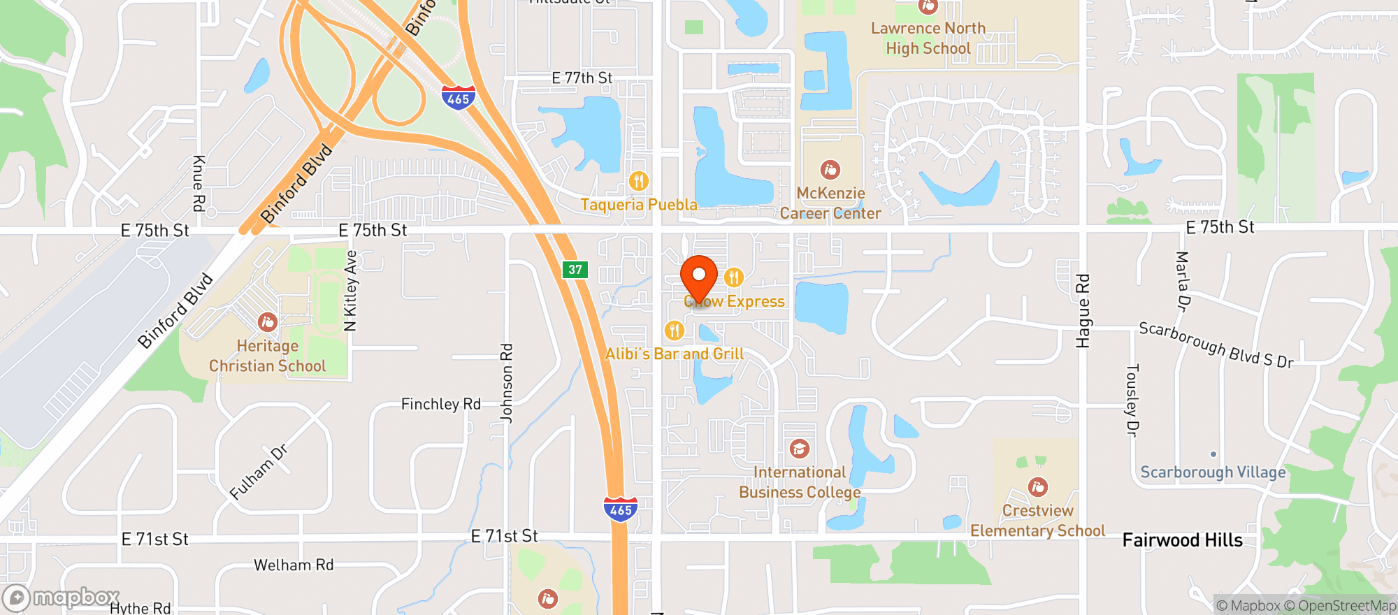 Map showing 21stamendmentpackagestore>cb