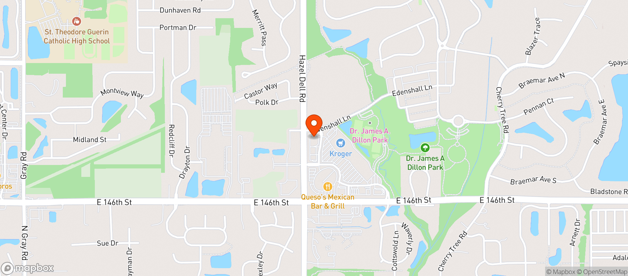 Map showing Cvs Pharmacy #1078