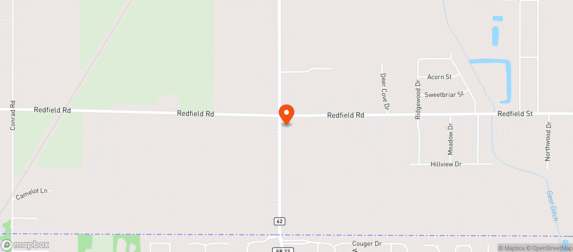 Map showing Stateline Liquor Store