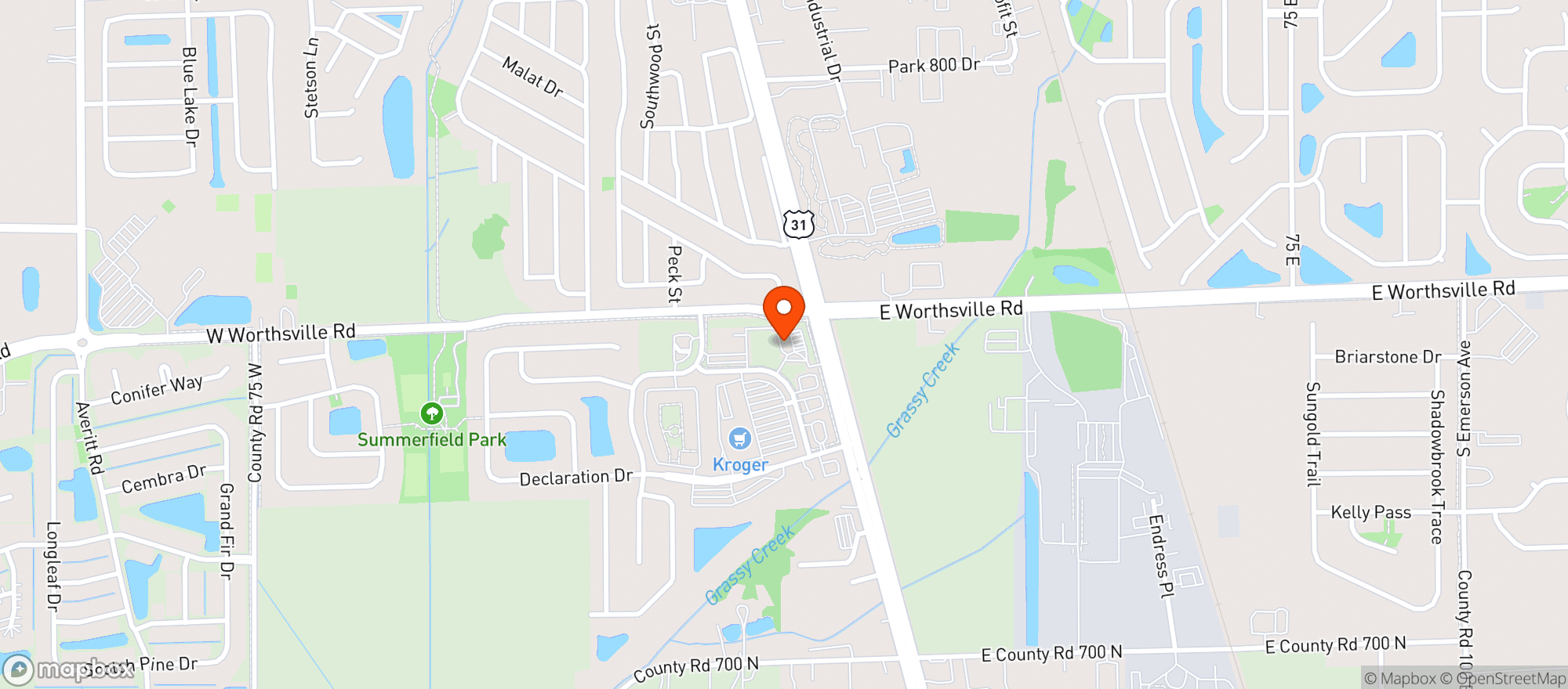 Map showing Getgo #7533