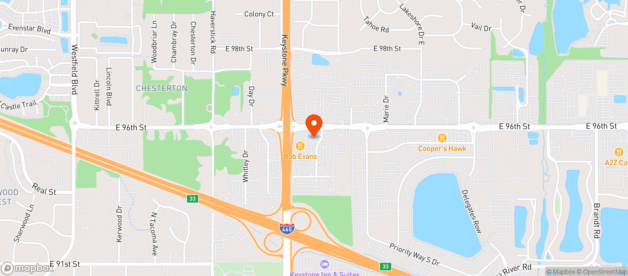 Map showing Getgo #7547