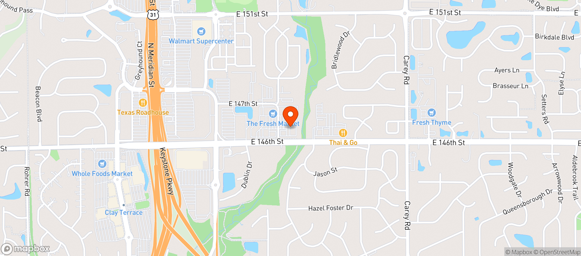 Map showing Total Wine & More