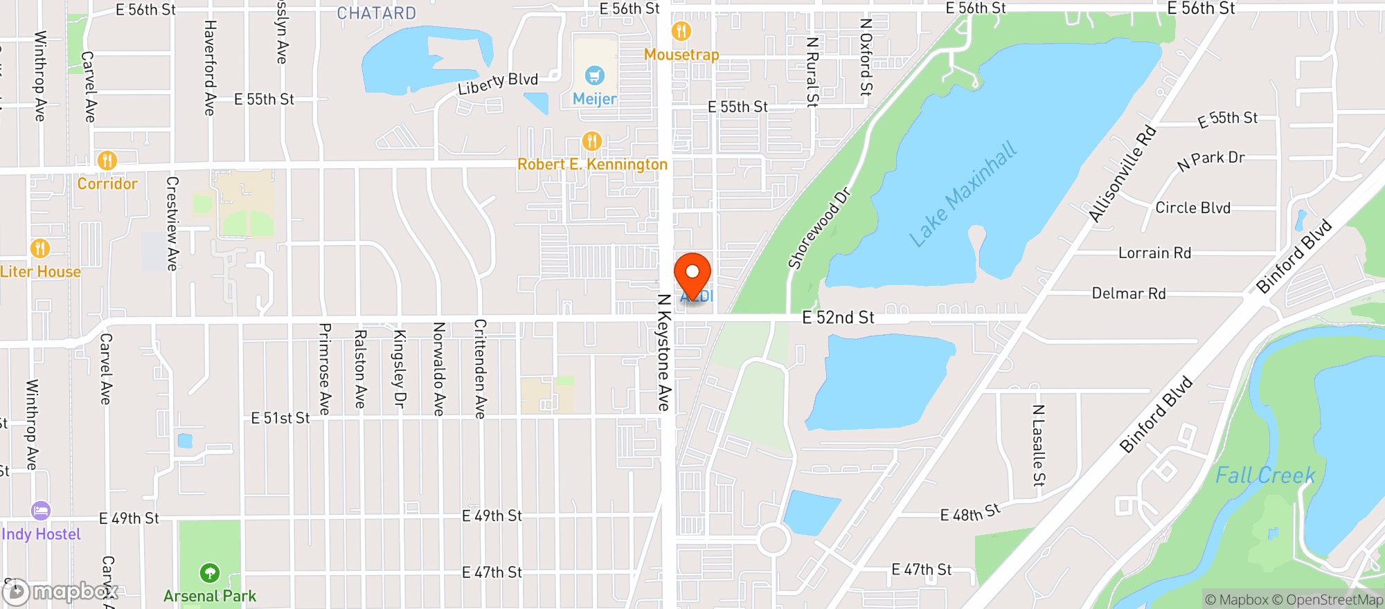 Map showing Getgo #7531