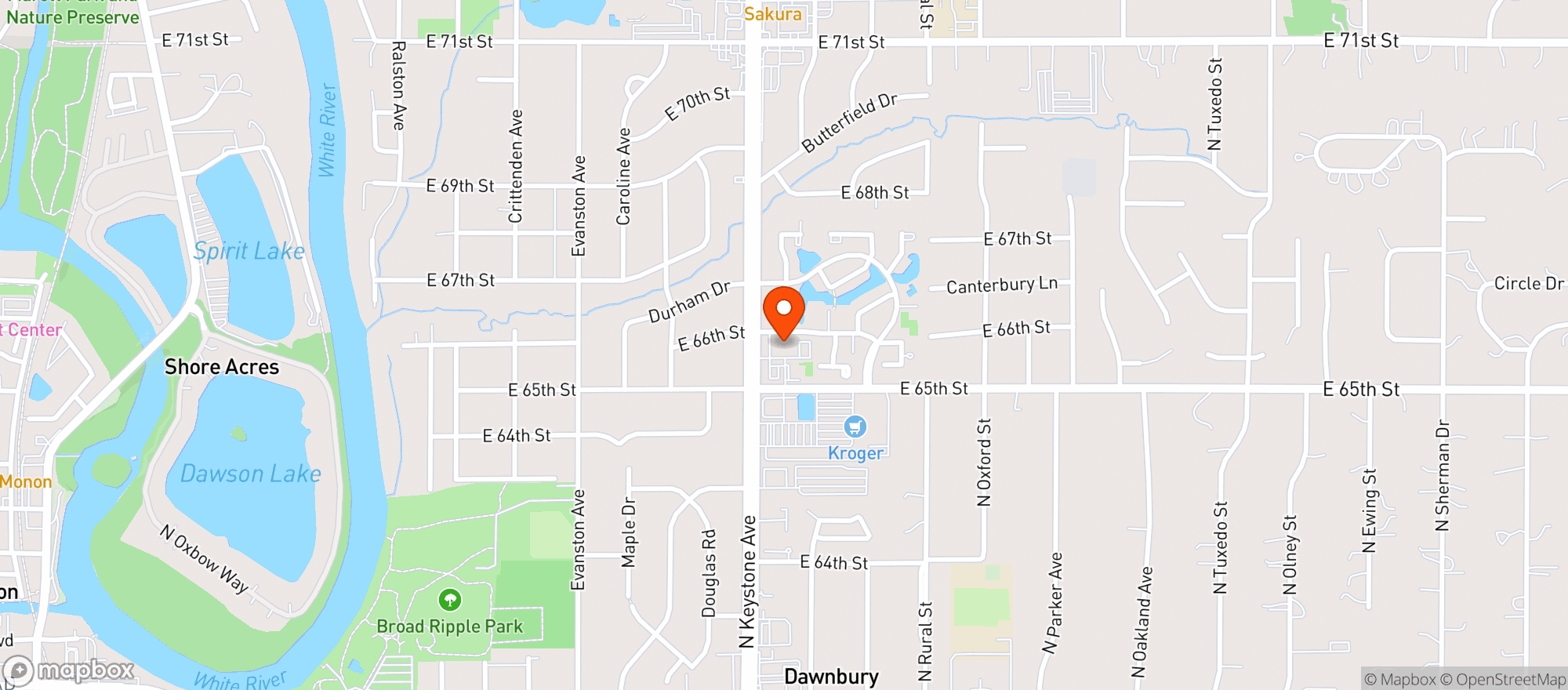 Map showing Cvs Pharmacy #8684