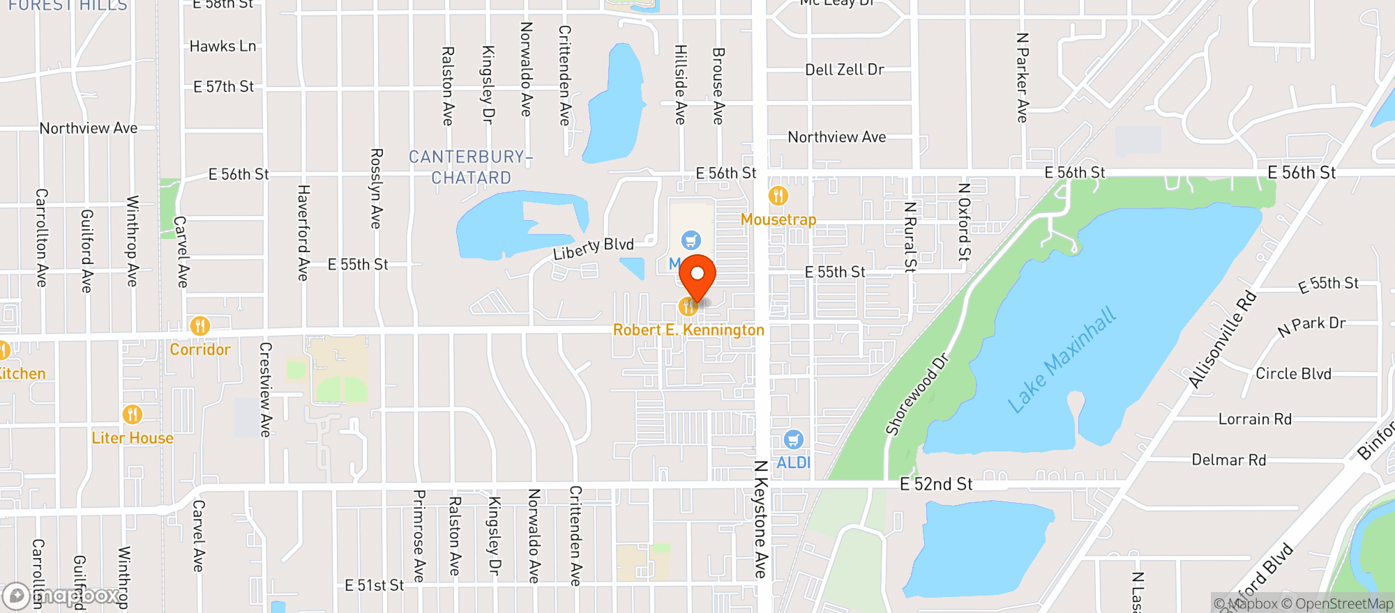 Map showing Pawn Shop Pub