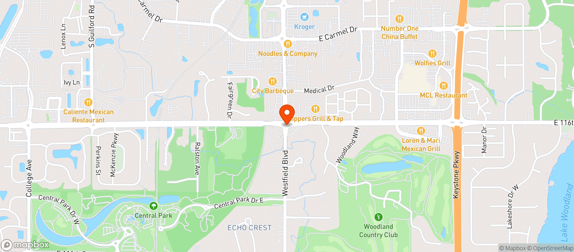 Map showing Platinum Liquors