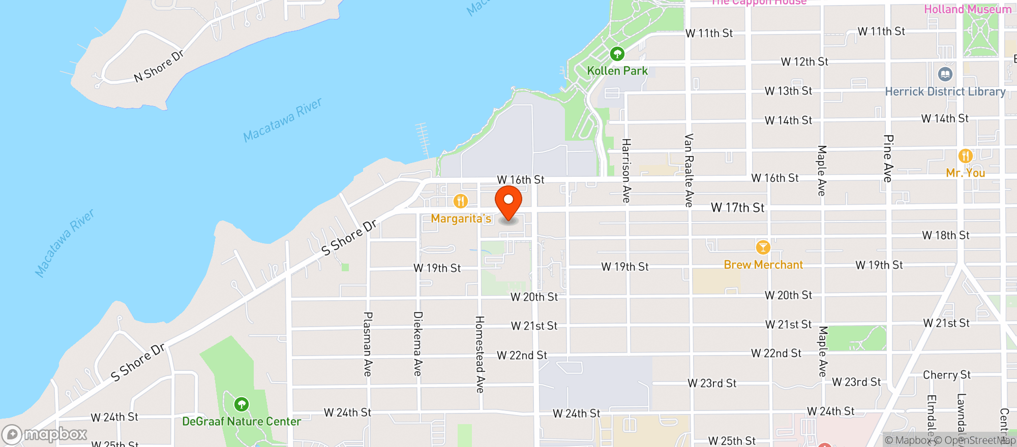Map showing Kings Cove