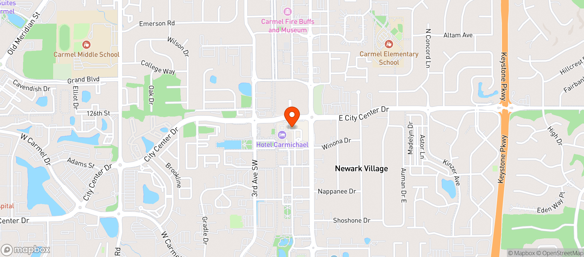 Map showing Hanami Sushi & Sake Bar