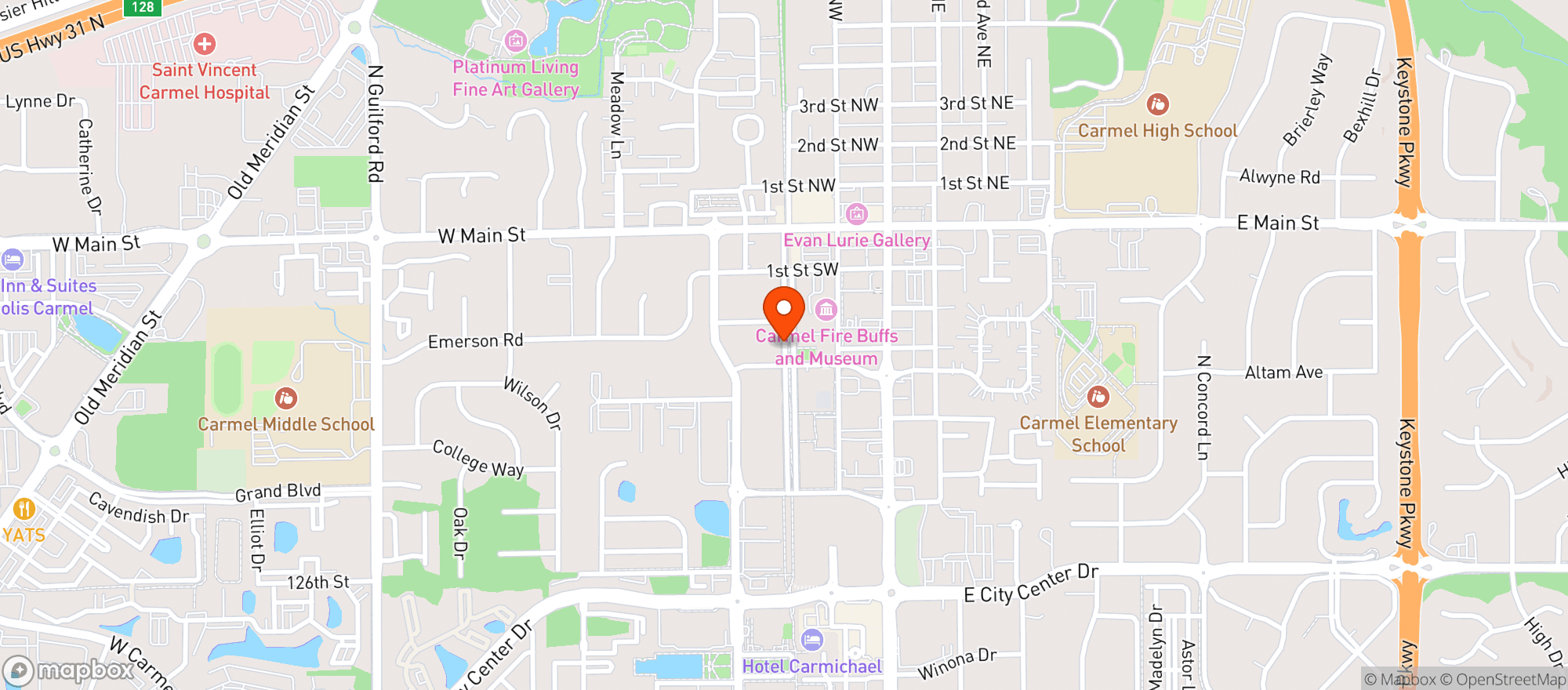Map showing Social Cantina