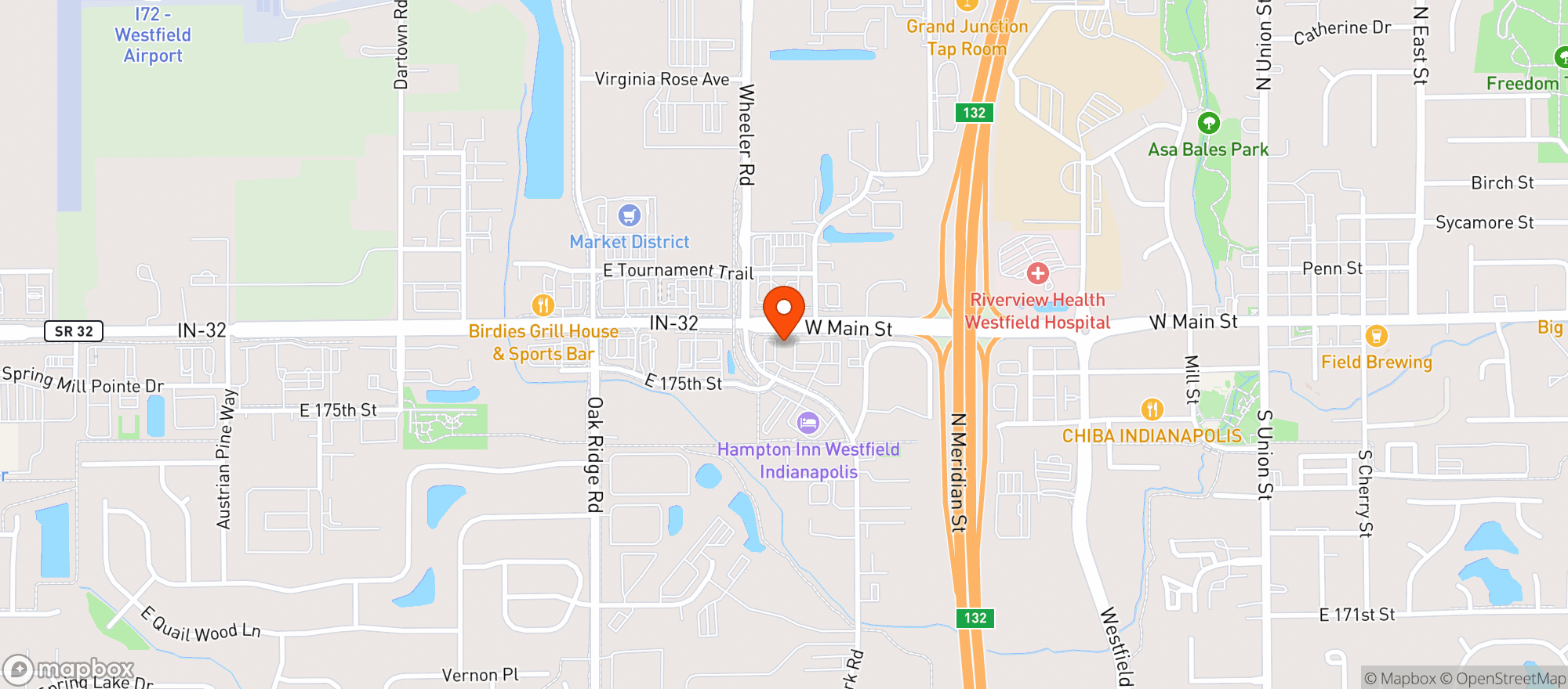 Map showing Getgo #7551