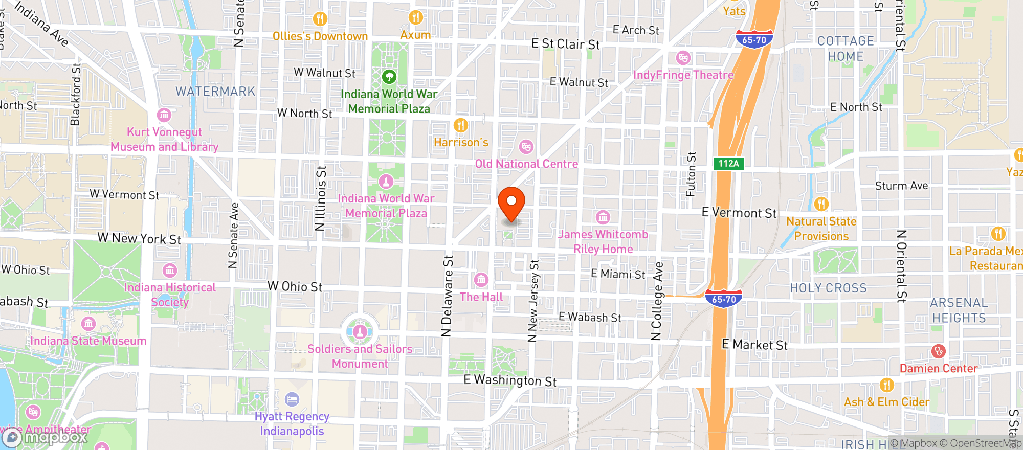 Map showing Needlers Fresh Market #209