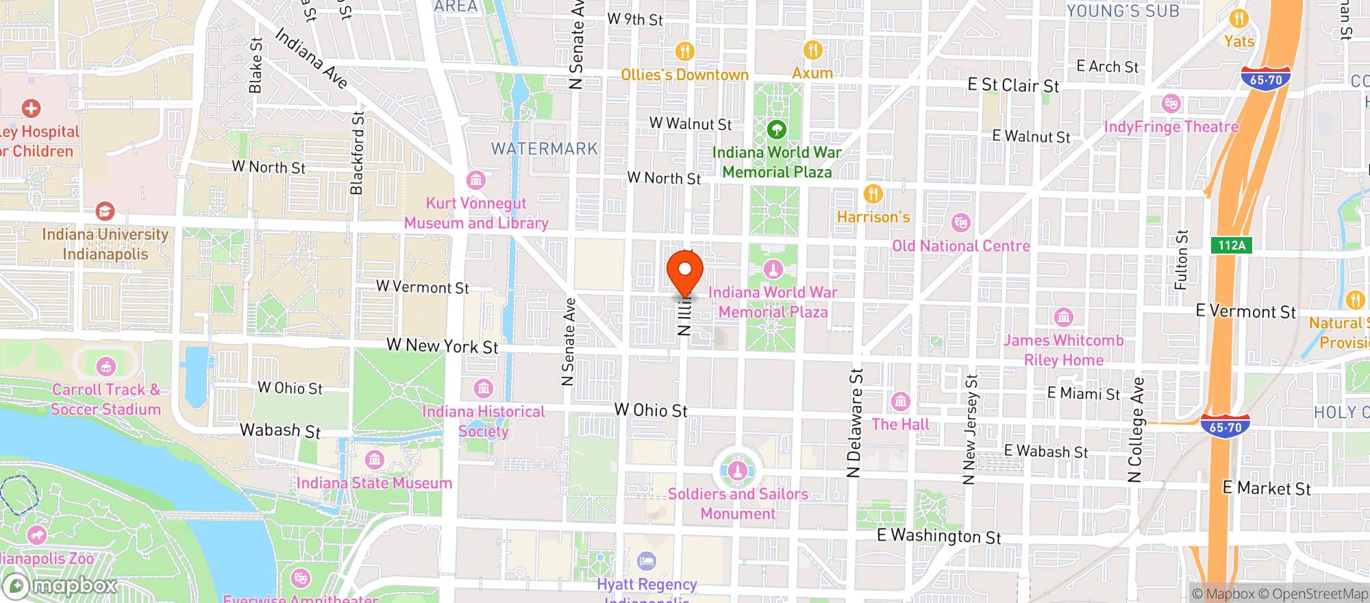 Map showing El Toro Bravo