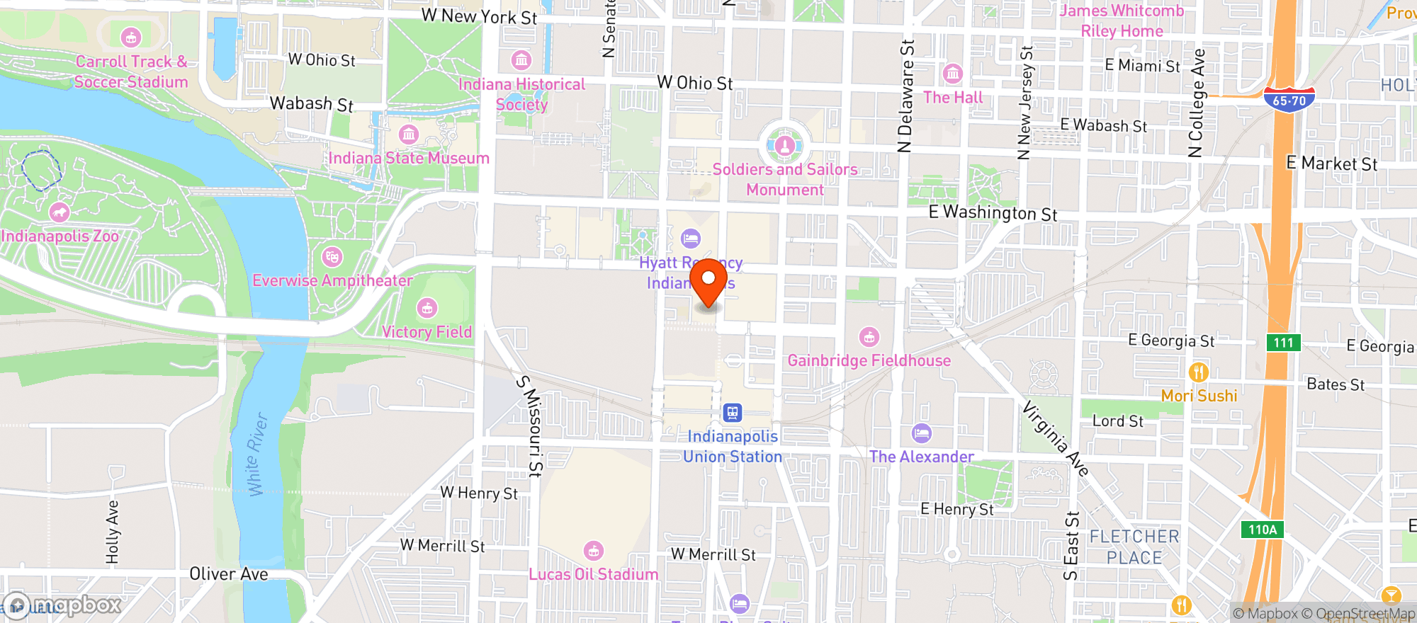Map showing Toms Watch Bar