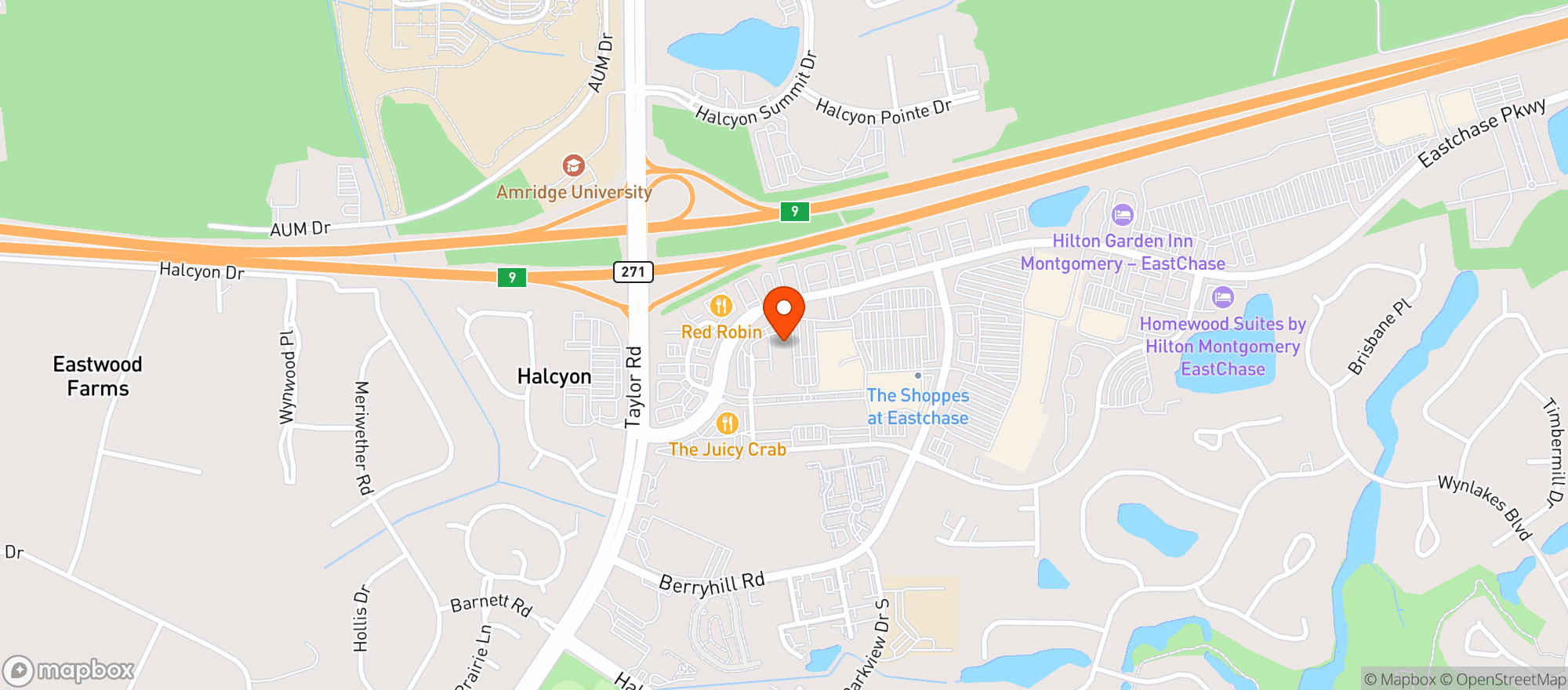 Map showing Firebirds Wood Fired Gr #24