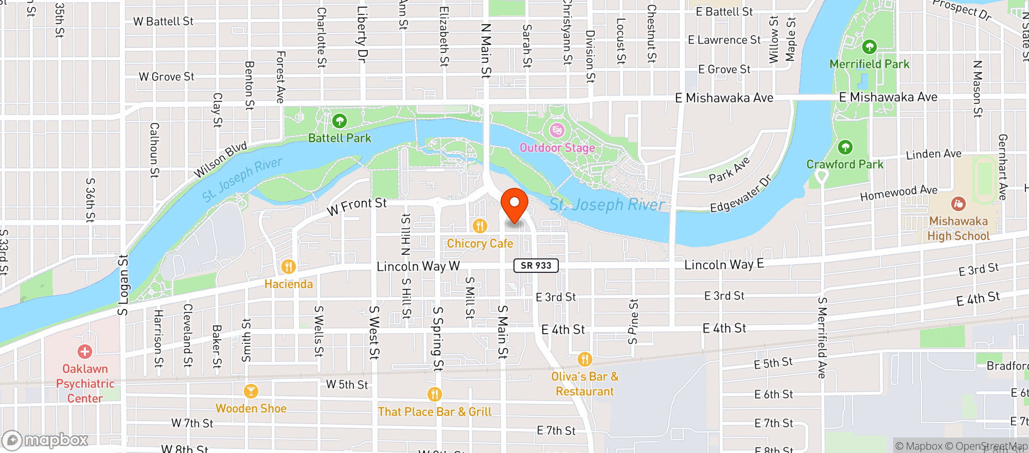 Map showing Cvs Pharmacy #6464