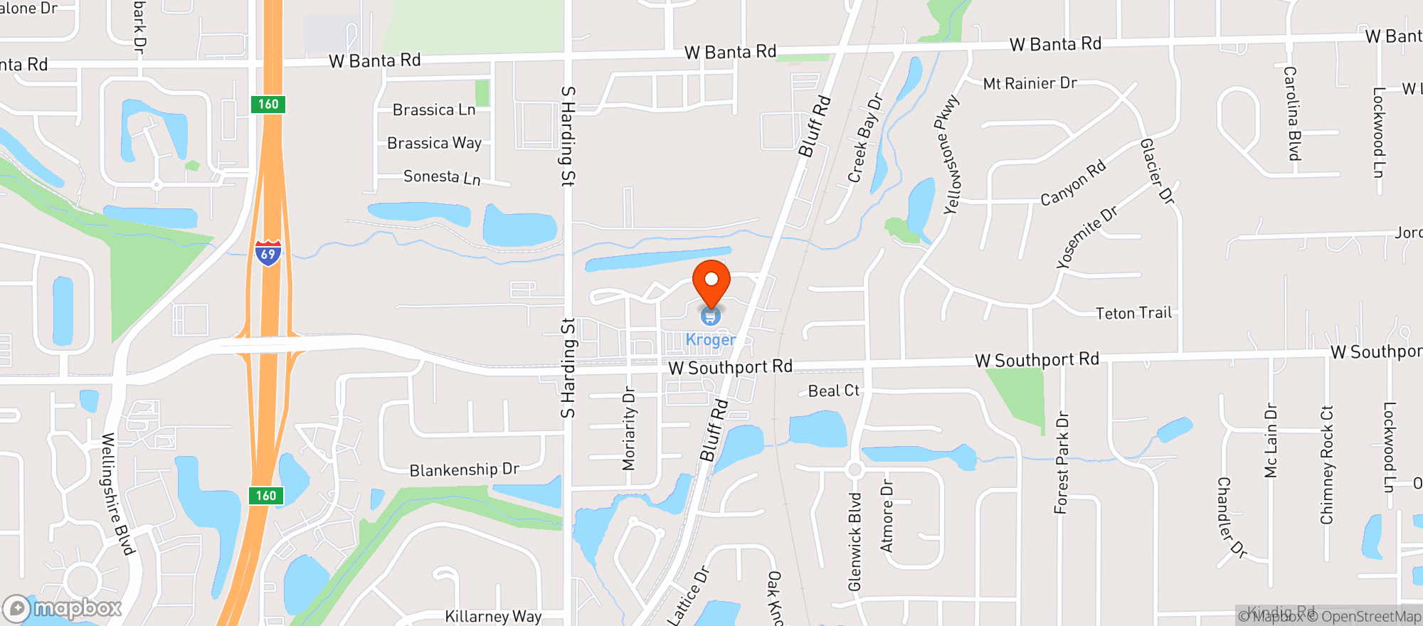 Map showing Central (021) - 00993 - Bluff Southport