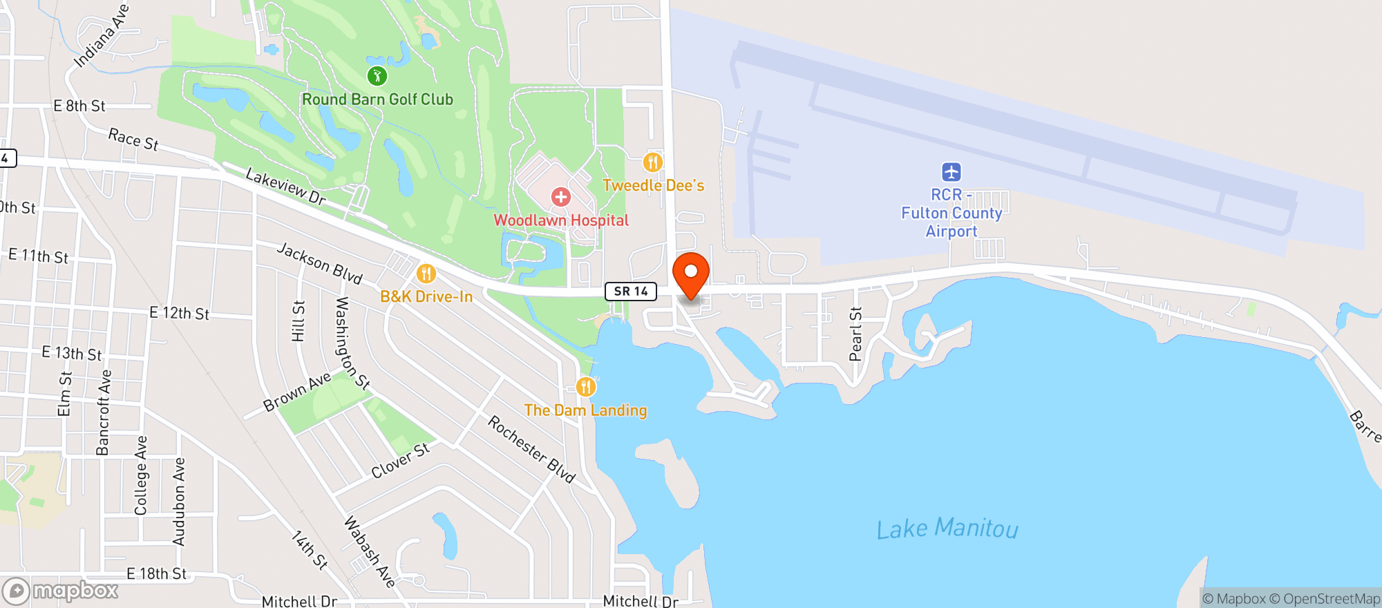 Map showing Mega Liquor & Smoke #8