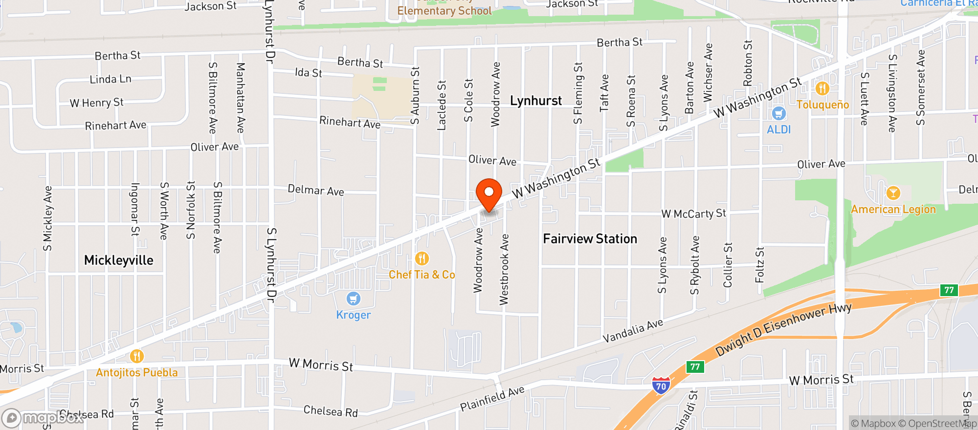 Map showing Liquorland Central Bill
