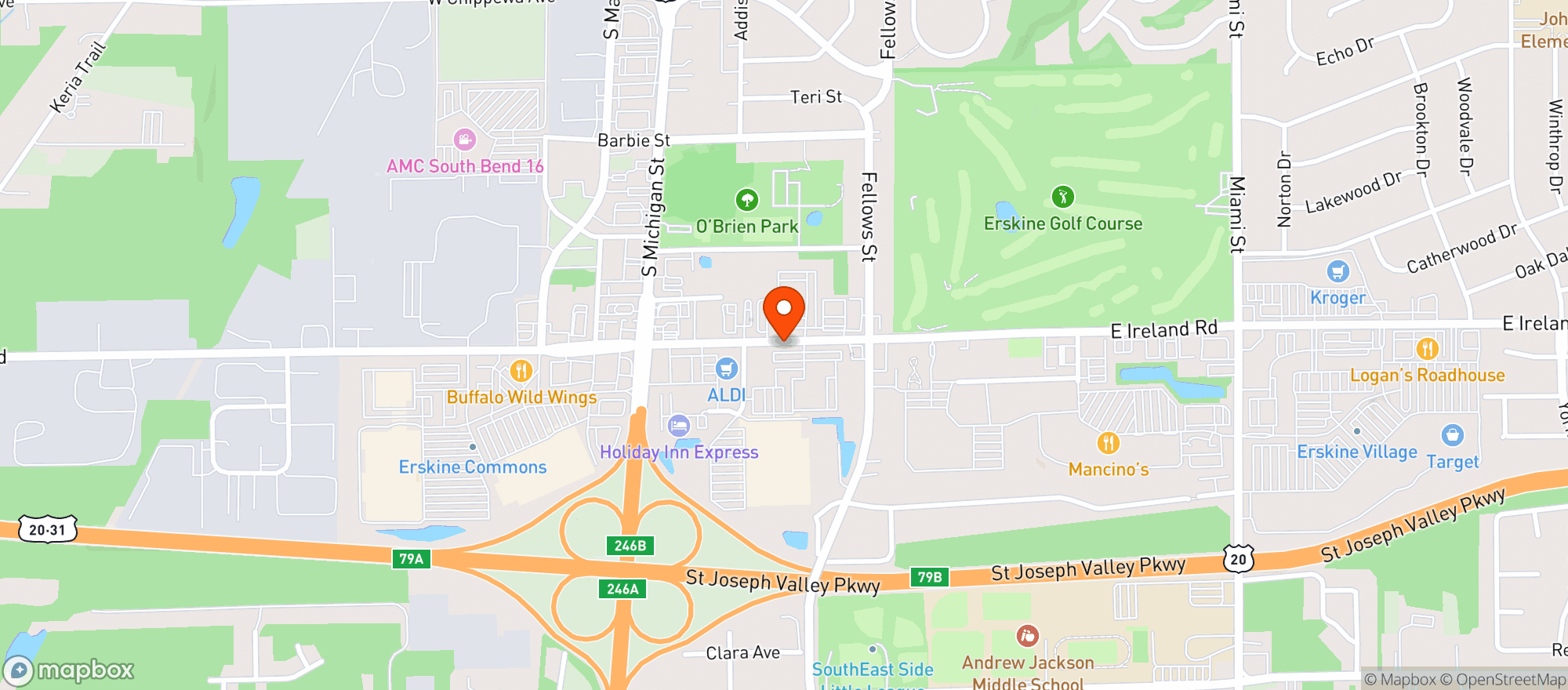 Map showing Mega Liquor & Smoke