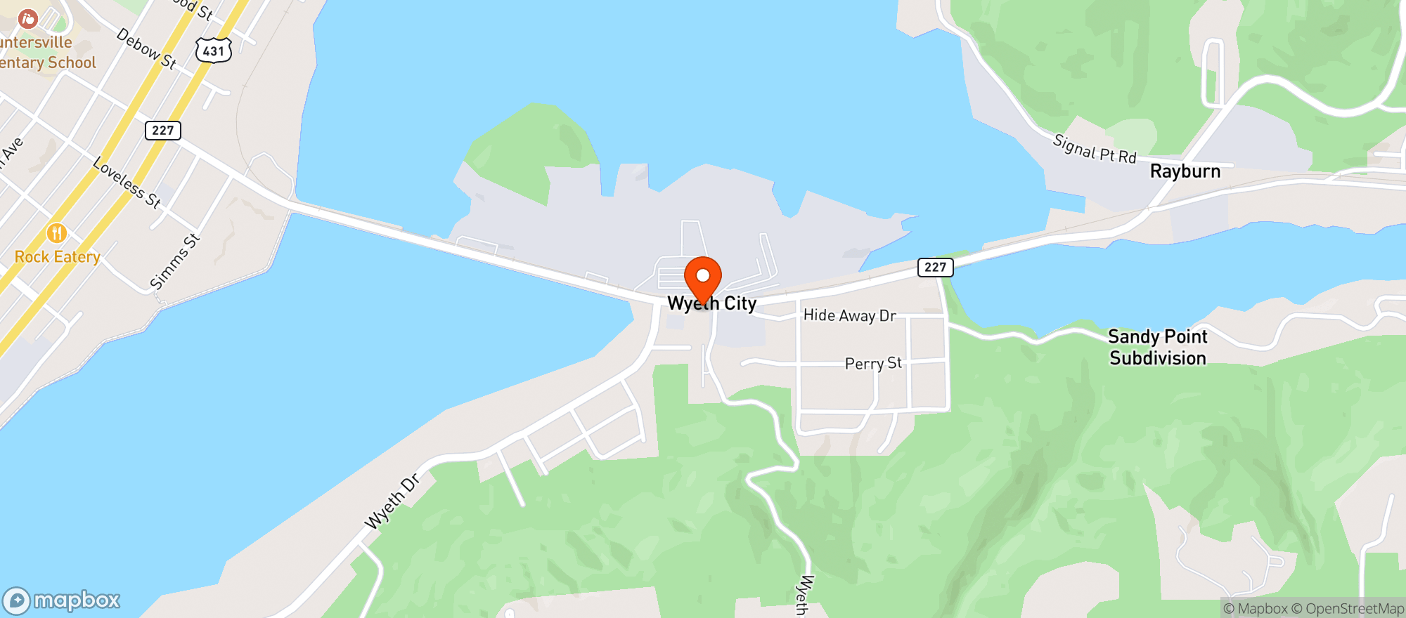 Map showing Eastlake Beverage & Spirits