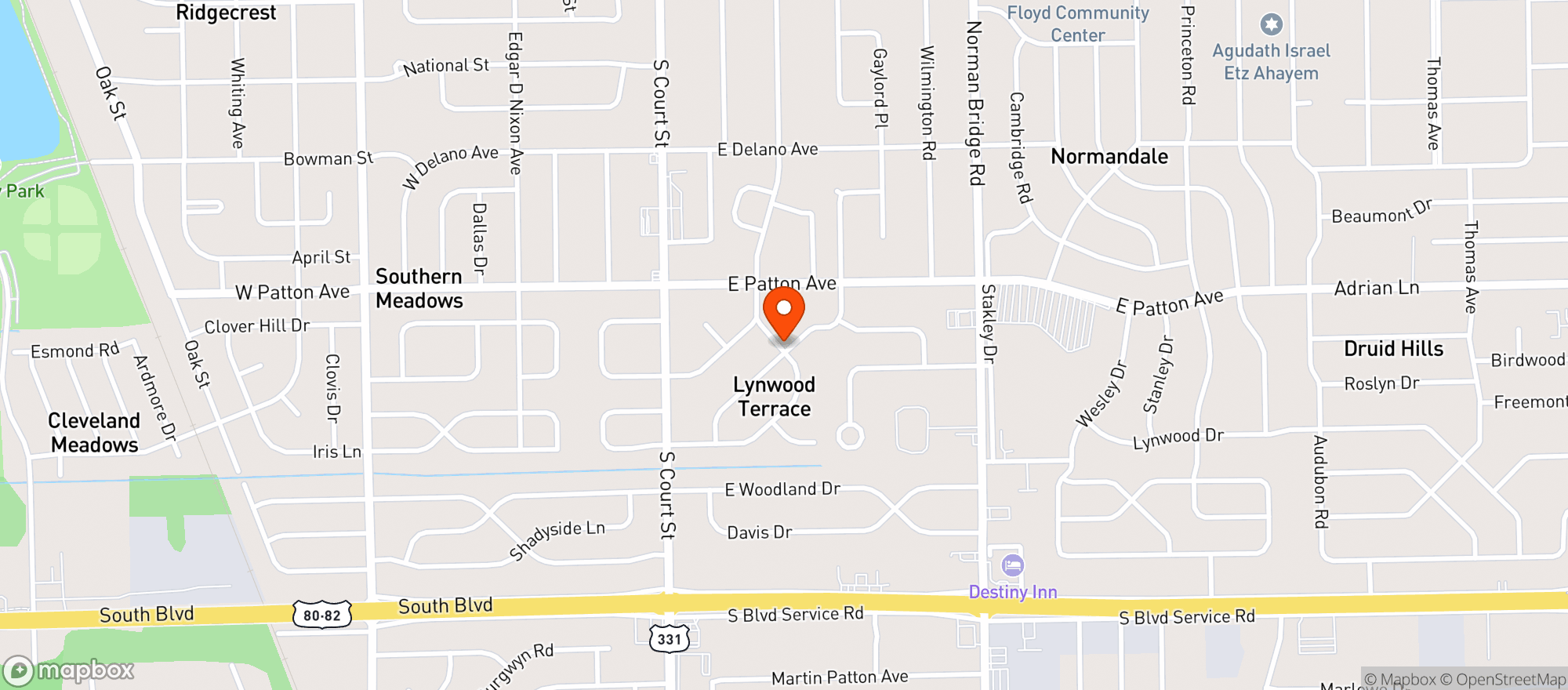 Map showing Hill Liquor & Wine