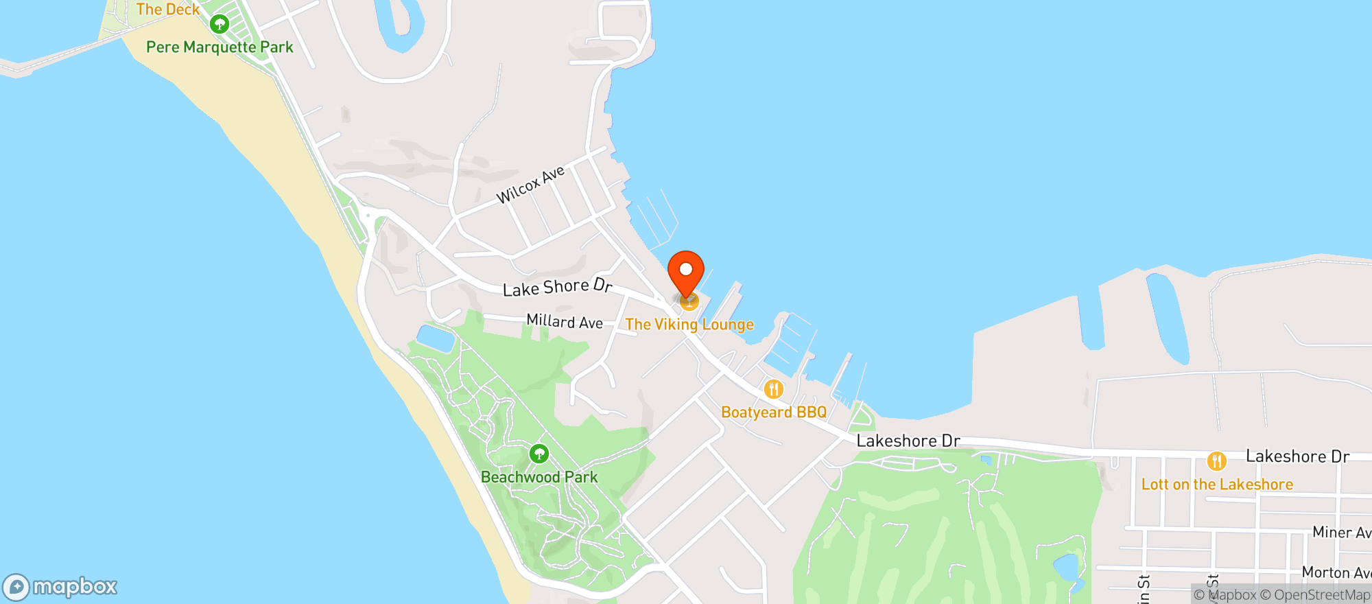 Map showing Linnie Lodge #57