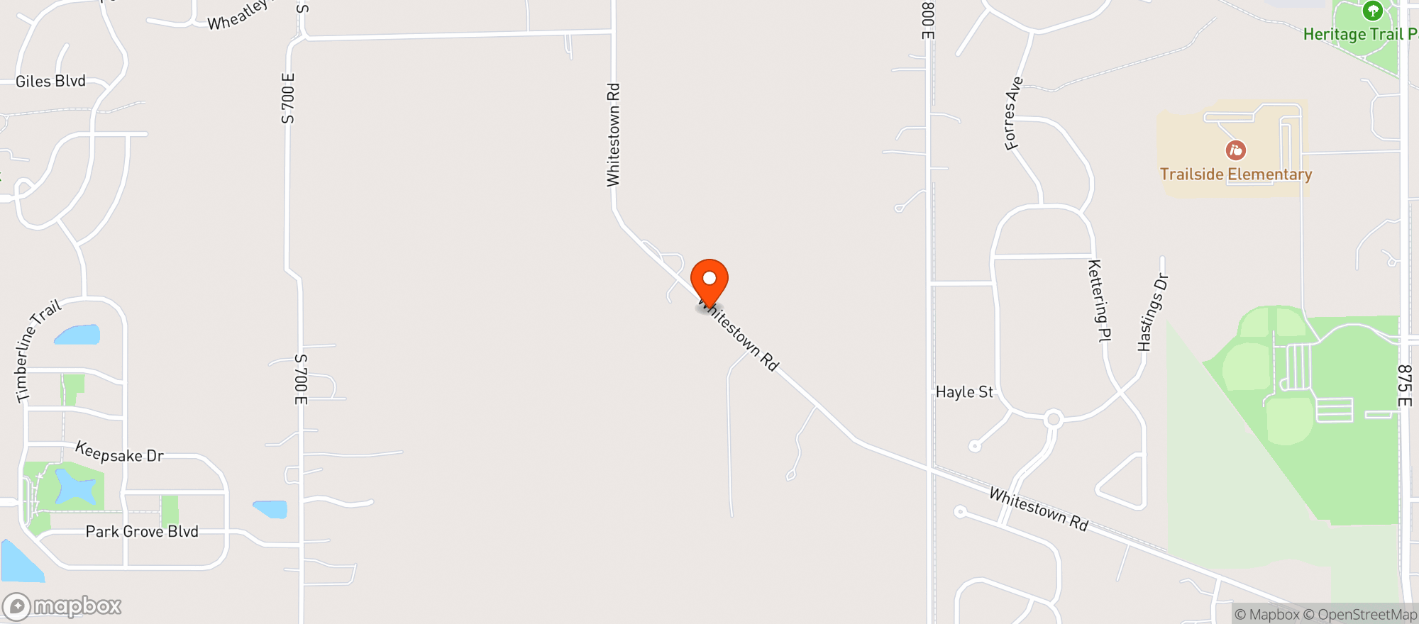 Map showing Gnc