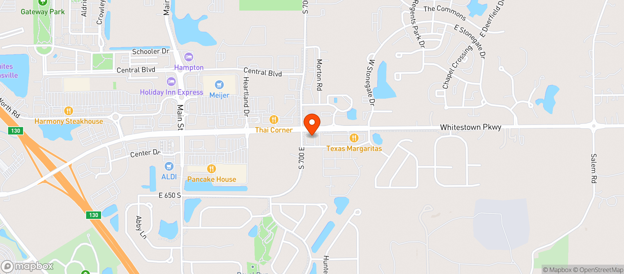 Map showing Getgo #3564