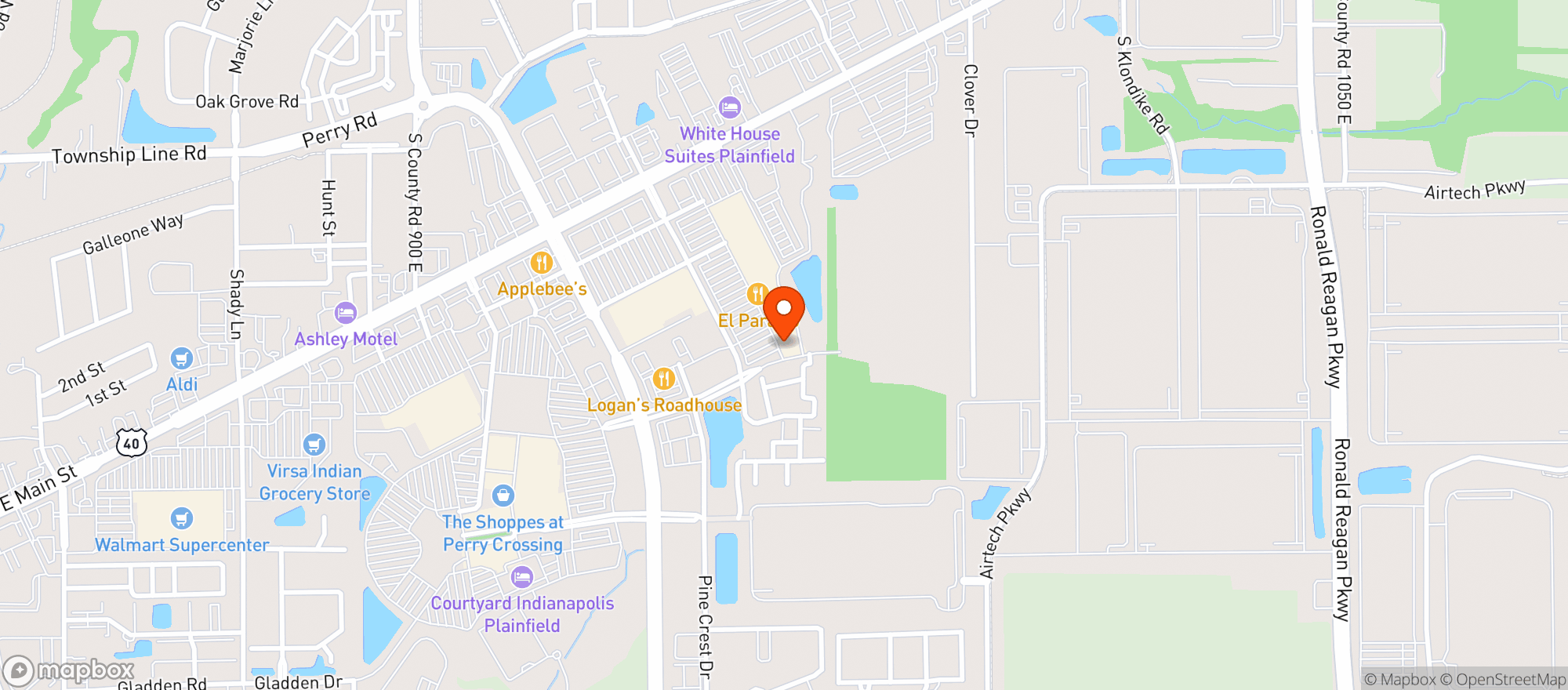 Map showing Gnc - 6481 - The Plainfield Commons