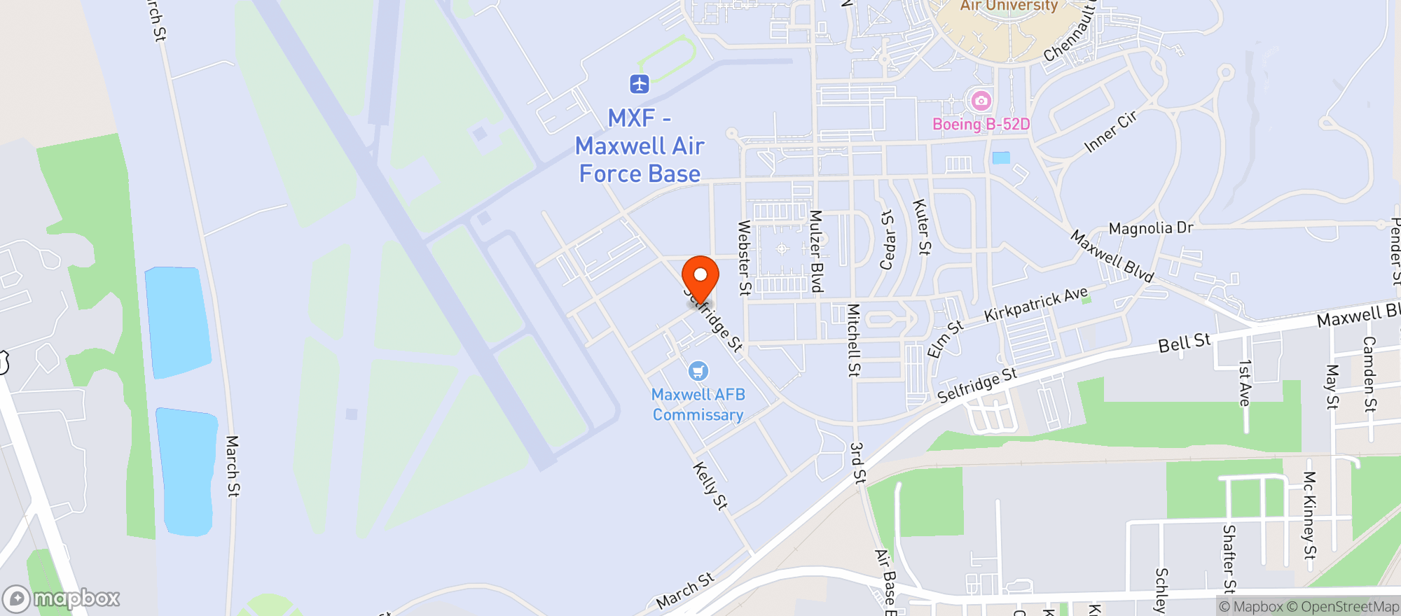 Map showing Class Six Store