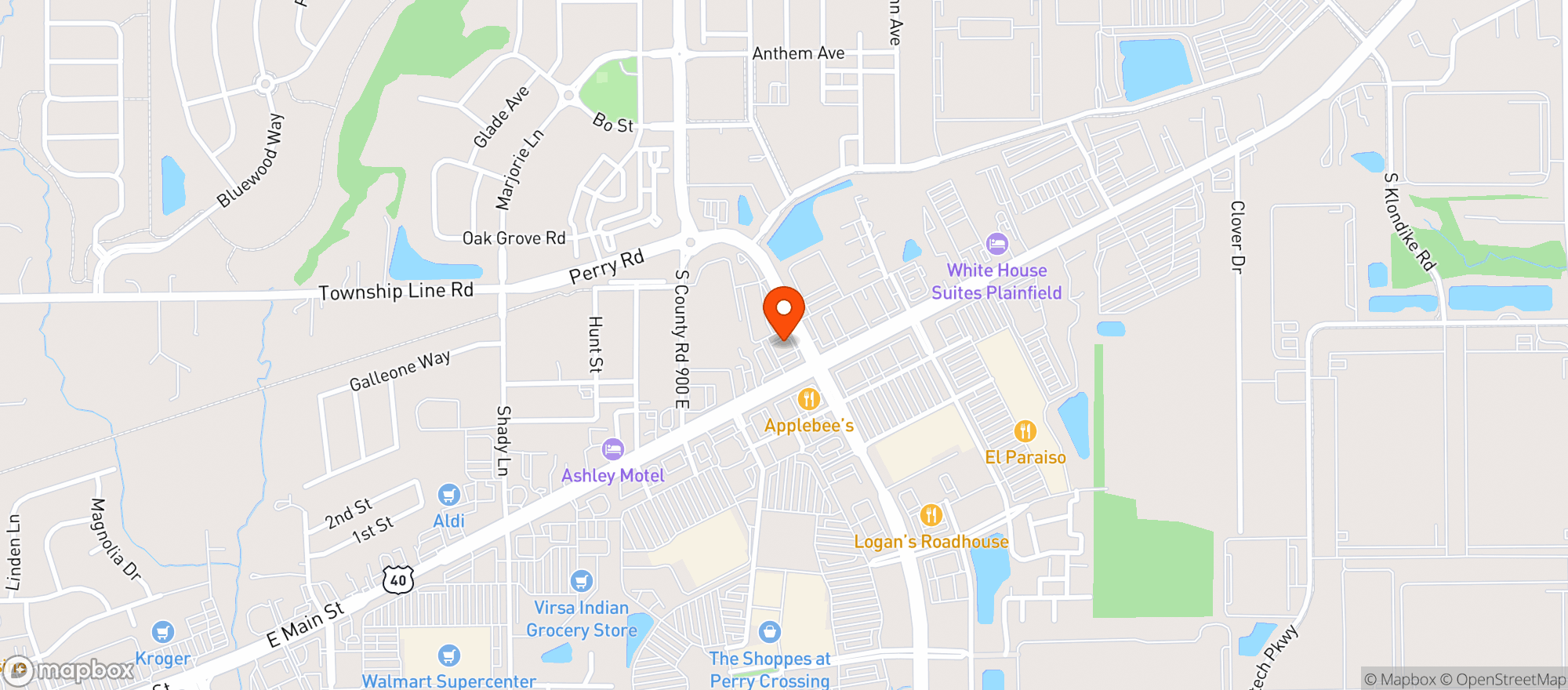 Map showing Getgo #7541