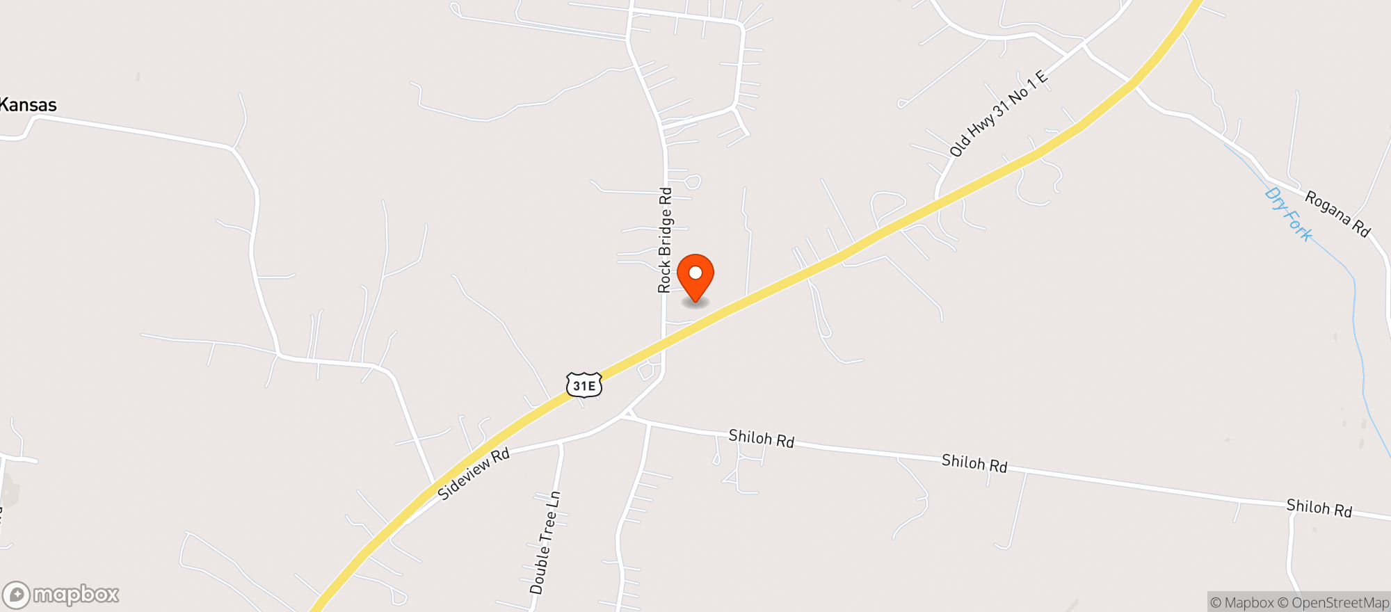 Map showing Rockbridge Market