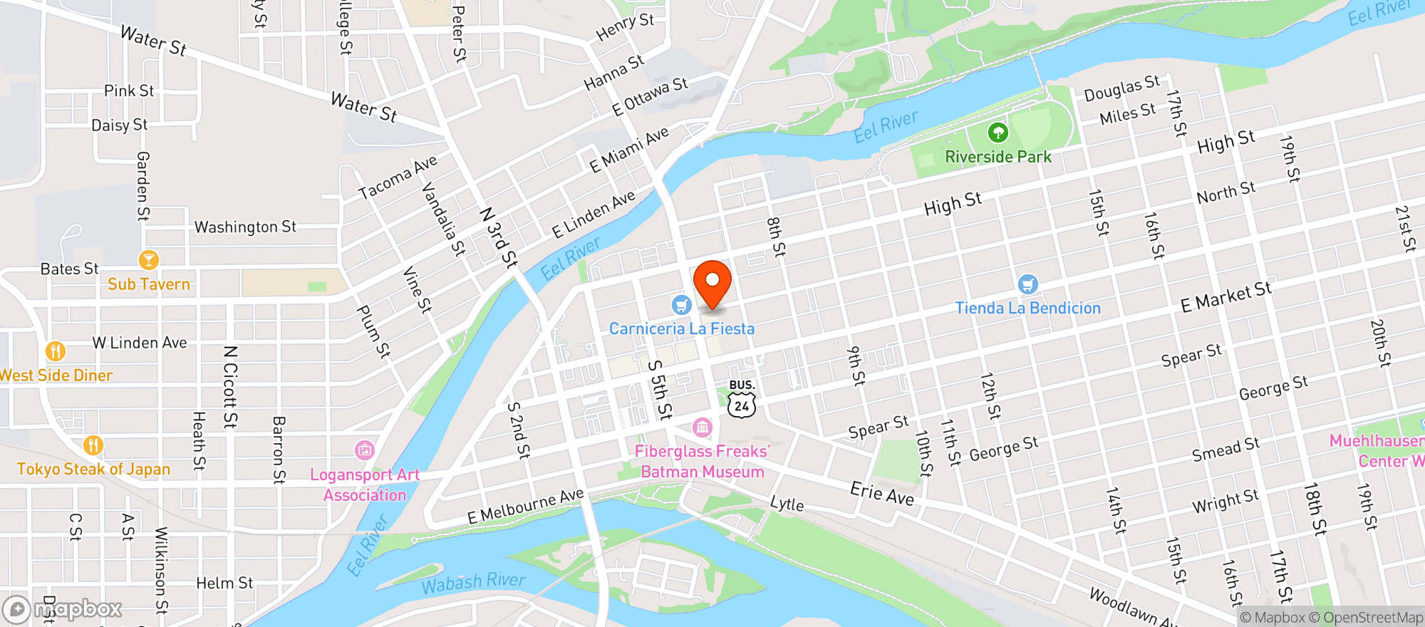 Map showing SCIENCE PROJECT BREWING